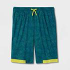 Boys' Printed Performance Shorts - All In Motion Green