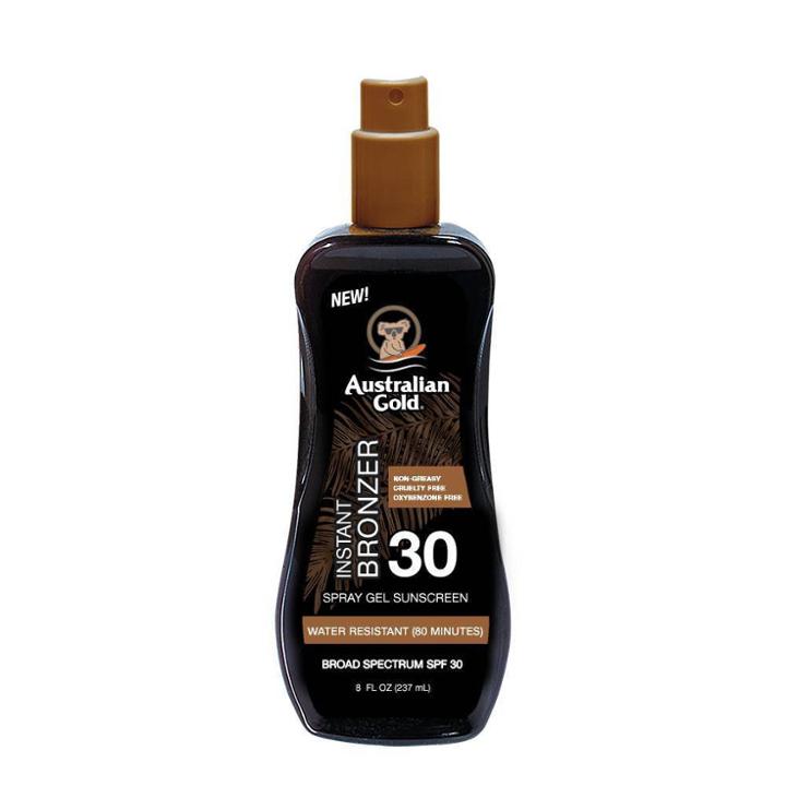 Australian Gold Spray Gel With Instant Bronzer -