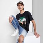 Men's Regular Fit Short Sleeve Crewneck T-shirt - Original Use Black