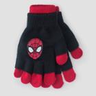 Marvel Kids' Spider-man Gloves - Black