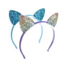 Girls' 2pk Glitter Cat Ear Headbands - Cat & Jack,