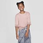 Girls' Short Sleeve Hacci T-shirt - Art Class