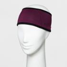 Women's Jersey Velour Outwear Headband - C9 Champion Purple Red, Black
