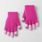Girls' Solid Bubble Gloves - Cat & Jack Pink