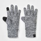 Boys' Spacedye Running Gloves - All In Motion Gray