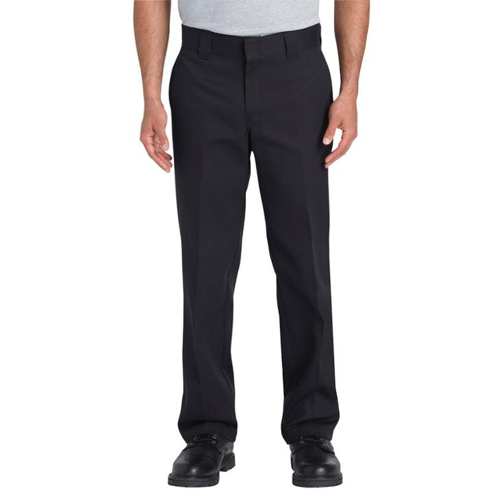 Dickies Men's Flex Slim Straight Fit Pants - Black