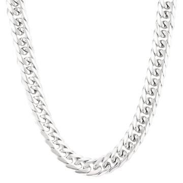 Crucible Stainless Steel Polished Curb Chain, Girl's,