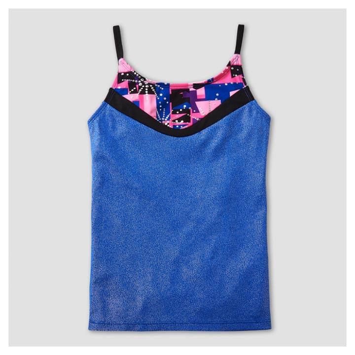 Freestyle By Danskin Girls' Activewear Tank Top - Blue