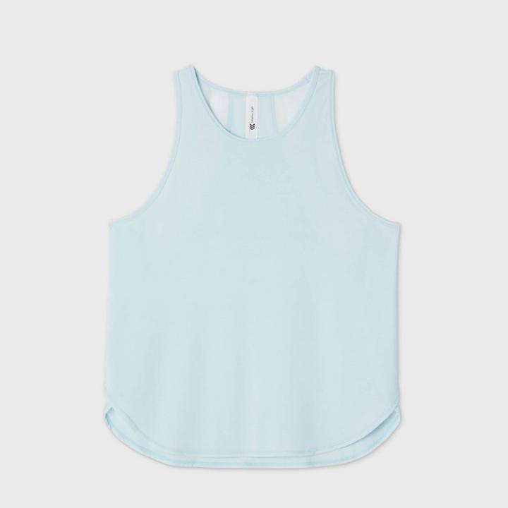 Women's Dyed Nylon Tank Top - All In Motion Blue Ice