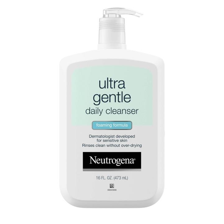 Neutrogena Ultra Gentle Cleansing Face Wash - 16 Fl Oz, Adult Unisex