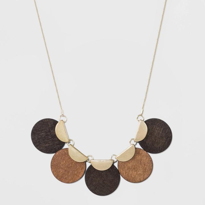 Round Necklace - Universal Thread Gold,