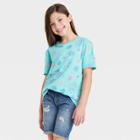 Girls' Disney Encanto Short Sleeve Graphic T-shirt - Turquoise Blue