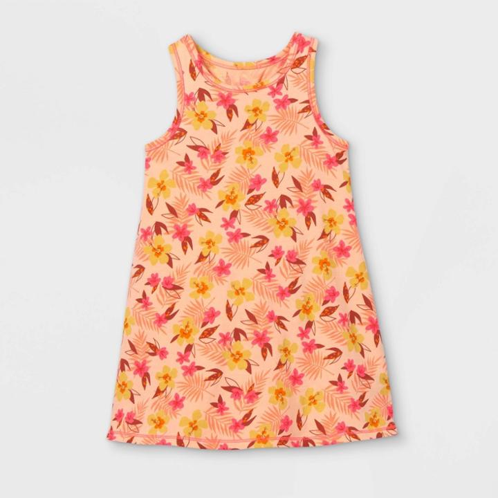 Toddler Girls' Tank Dress - Cat & Jack Orange