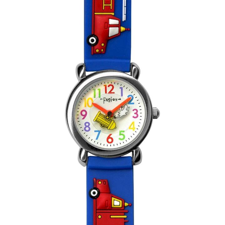 Boys' Fusion Firetruck Watch - Blue, Blue/red