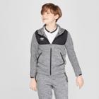 Umbro Boys' Premium Fleece Full Zip Hoodie - Gray