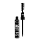 Nyx Professional Makeup Can't Stop Won't Stop Longwear Brow Kit Black
