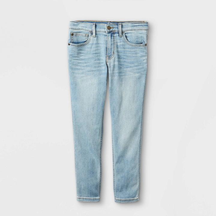 Plusboys' Super Stretch Super Skinny Fit Jeans - Art Class Light Blue