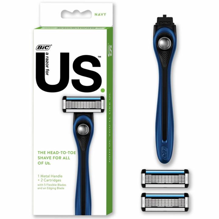 Bic Us. Blade Starter Kit Navy