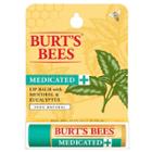 Burt's Bees Medicated Lip Balm With Menthol & Eucalyptus - .15oz