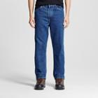 Dickies - Men's Regular Straight Fit Denim 5-pocket Jeansstone Washed
