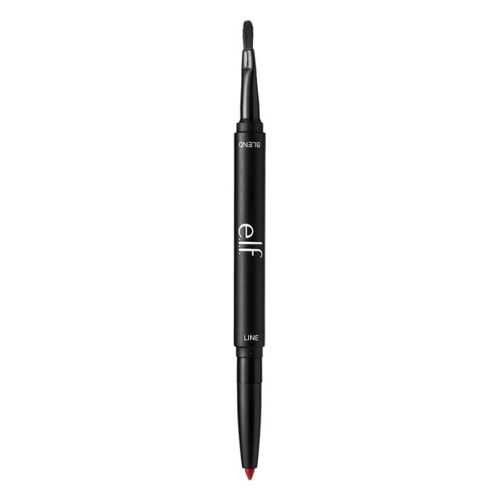 E.l.f. Lip Liner & Blending Brush Dark Red - .01oz