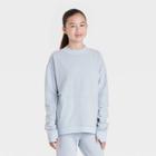 All In Motion Girls' Cozy Soft Fleece Sweatshirt - All In