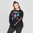 Target Women's Stranger Things Plus Size Summer Of 85 Sweatshirt (juniors') - Black