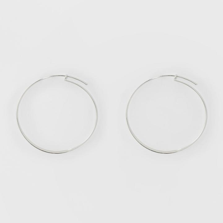 Large Thin Hoop Earrings - A New Day
