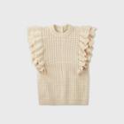 Women's Crewneck Crochet Sweater Vest - Who What Wear Cream Xs, Women's, Beige