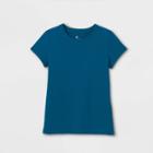 Girls' Short Sleeve T-shirt - All In Motion Teal