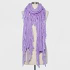 Women's Knit Scarf With Fringe - A New Day