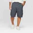 Men's Big & Tall 11 Cargo Shorts - Goodfellow & Co Gray 58, Railroad Gray