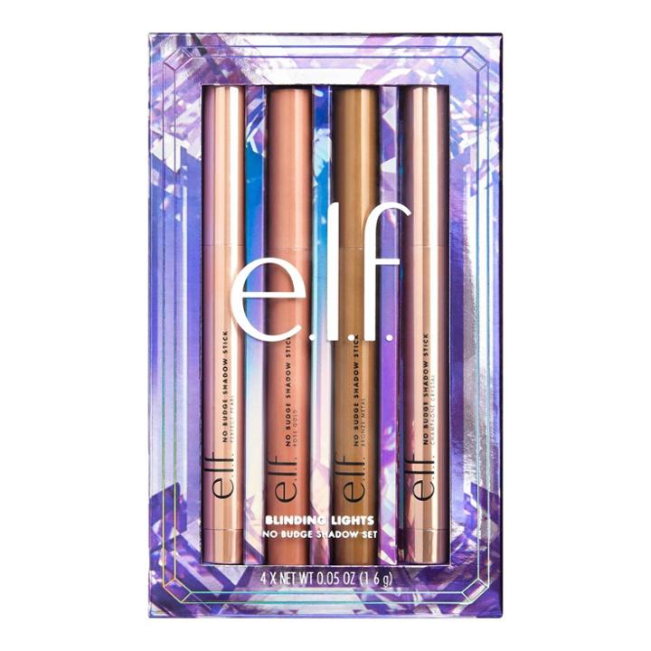 E.l.f. Blinding Lights No Budge Eyeshadow Sticks Holiday Vault Gift