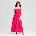 Women's Spaghetti Strap Maxi Dress - Mossimo Supply Co. Pink