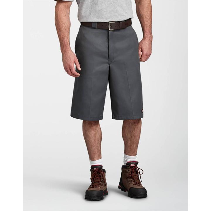Dickies Men's Big & Tall 13 Loose Fit Multi-use Pocket Work Short - Charcoal