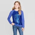 Girls' Flip Sequin Pullover Sweatshirt - Cat & Jack Blue