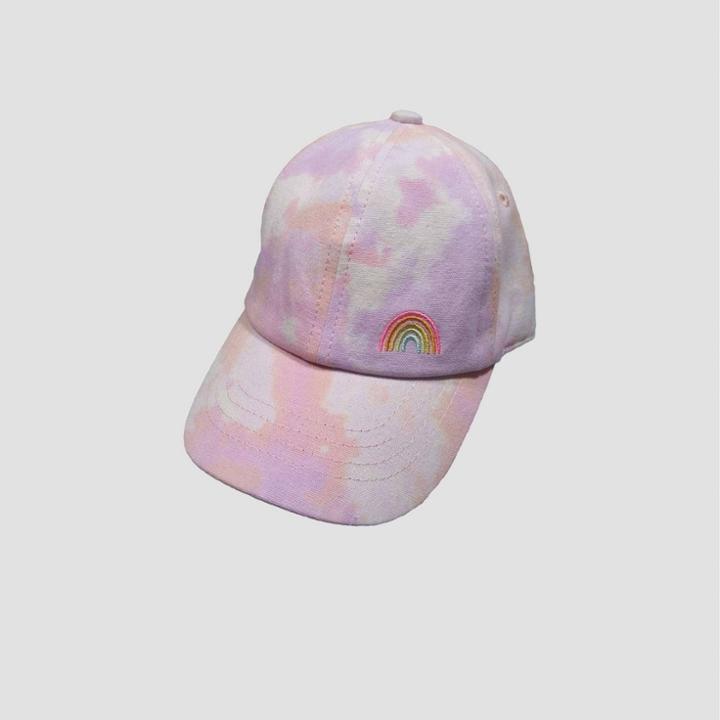 Toddler Girls' Tie-dye Baseball Hat - Cat & Jack