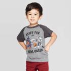 Petitetoddler Boys' Paw Patrol 'ready For Howloween' Short Sleeve T-shirt - Gray