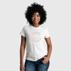Women's United By Blue Lunar Moon Short Sleeve Graphic T-shirt - Bone White