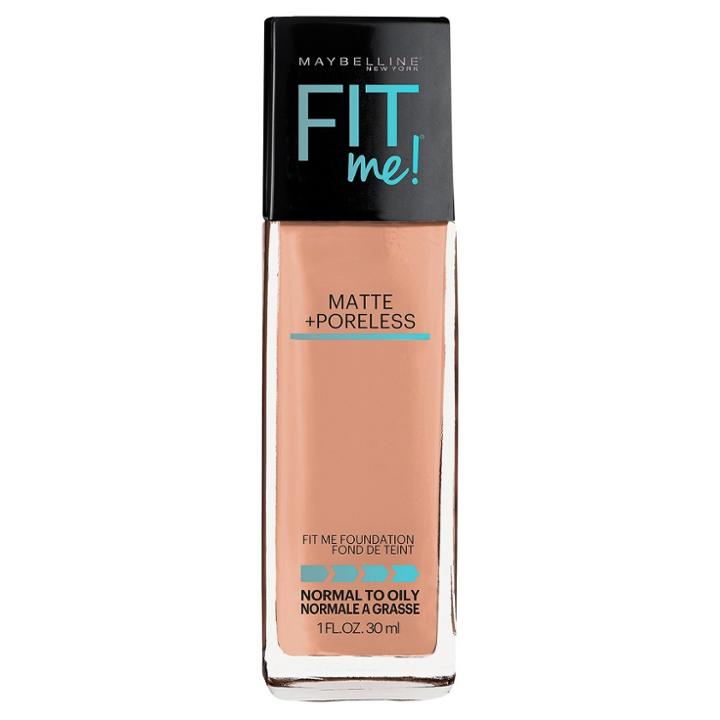 Maybelline Fitme Matte + Poreless Foundation 242 Light Honey - 1 Fl Oz, Adult Unisex