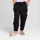 Plus Size Girls' Utility Pants - Cat & Jack Black