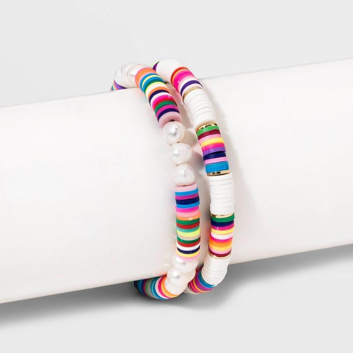 Adjustable Cord Bracelet Set - Wild Fable , Women's,