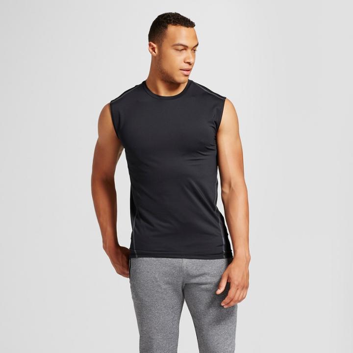Men's Powercore Sleeveless Compression Shirt - C9 Champion Black
