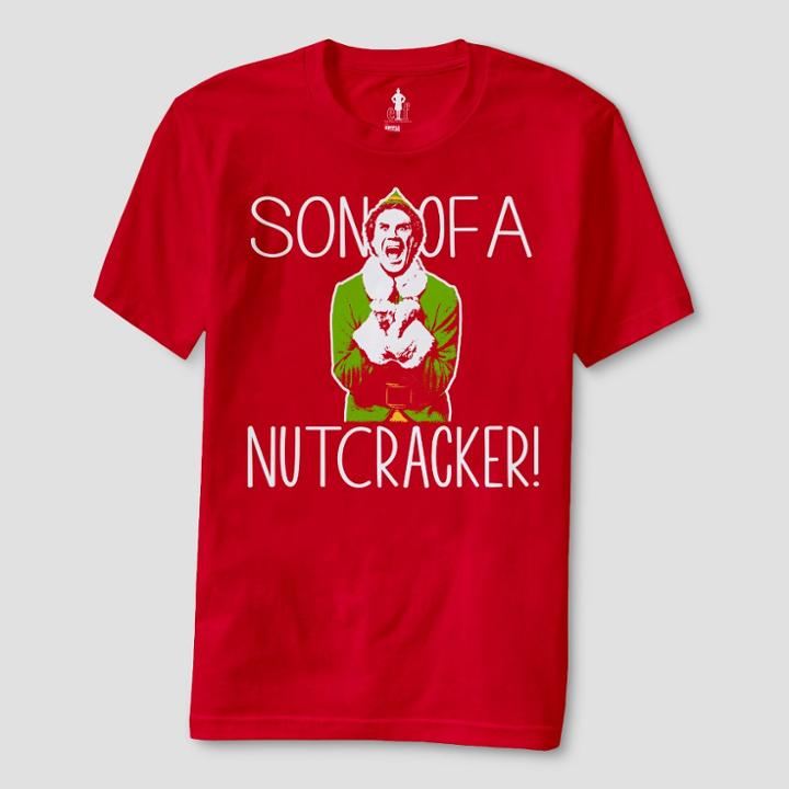 Men's Elf Short Sleeve T-shirt - Red