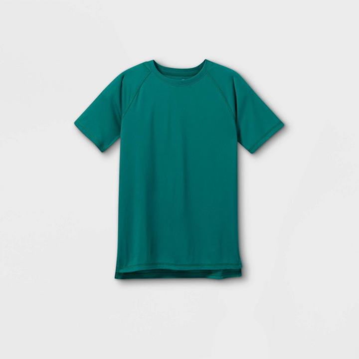 Boys' Short Sleeve Performance T-shirt - All In Motion Green