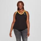 Women's Harry Potter Plus Size Quidditch Racerback Graphic Tank Top (juniors') Black