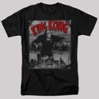 New World Sales Men's King Kong Short Sleeve Graphic T-shirt - Black