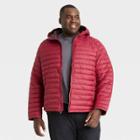 All In Motion Men's Big & Tall Lightweight Puffer Jacket - All In