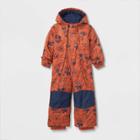 Toddler Boys' Animal Icon Long Sleeve Standard Snowsuit - Cat & Jack Orange
