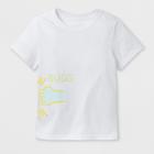 Toddler Short Sleeve 'buds' Graphic T-shirt - Cat & Jack White